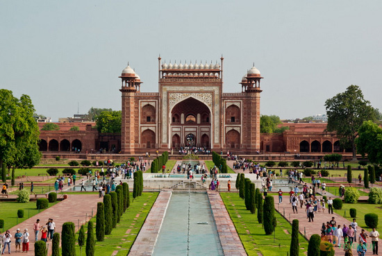 Brána k Taj Mahalu