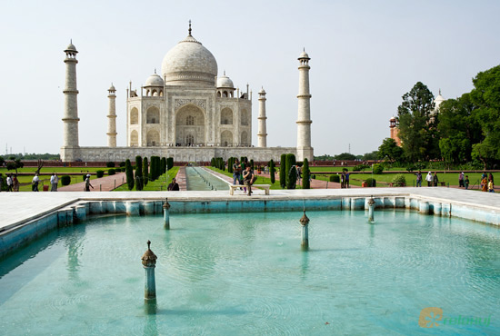 Taj Mahal v Agře