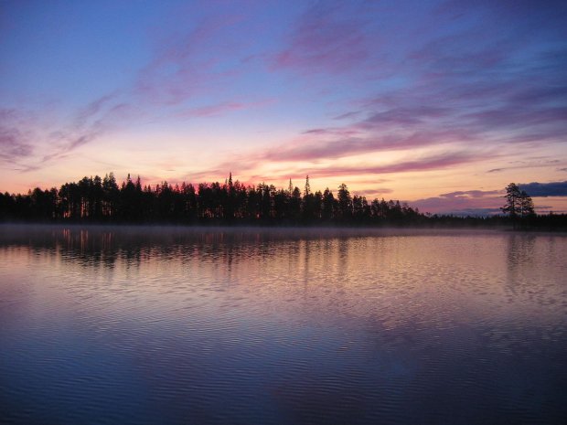 Jezero ve Finsku